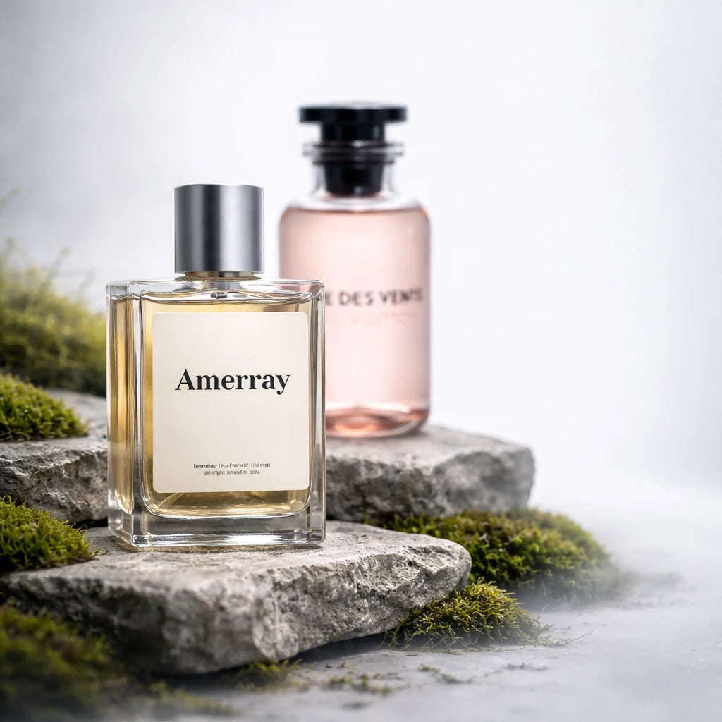 Flacon du parfum inspiré de Rose des Vents de Louis Vuitton – Amerray Maroc