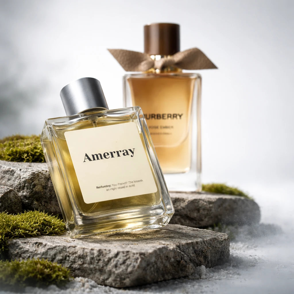 Flacon du parfum inspiré de Rose Ember de Burberry – Amerray Maroc