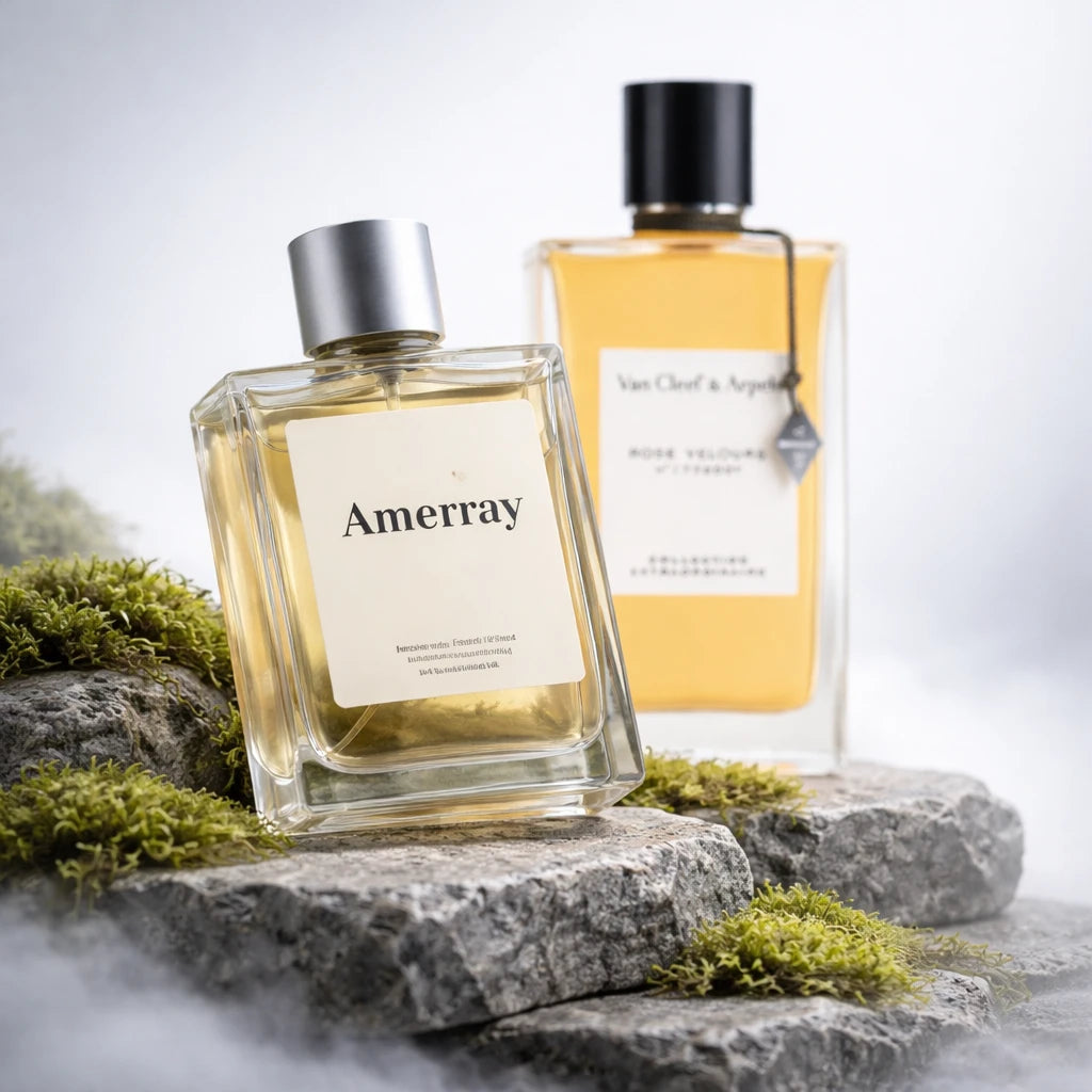 Flacon du parfum inspiré de Rose Velours de Van Cleef & Arpels – Amerray Maroc