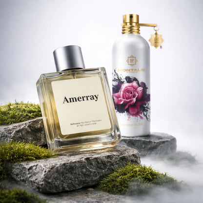 Flacon du parfum inspiré de Roses Musk Limited Edition de Montale – Amerray Maroc
