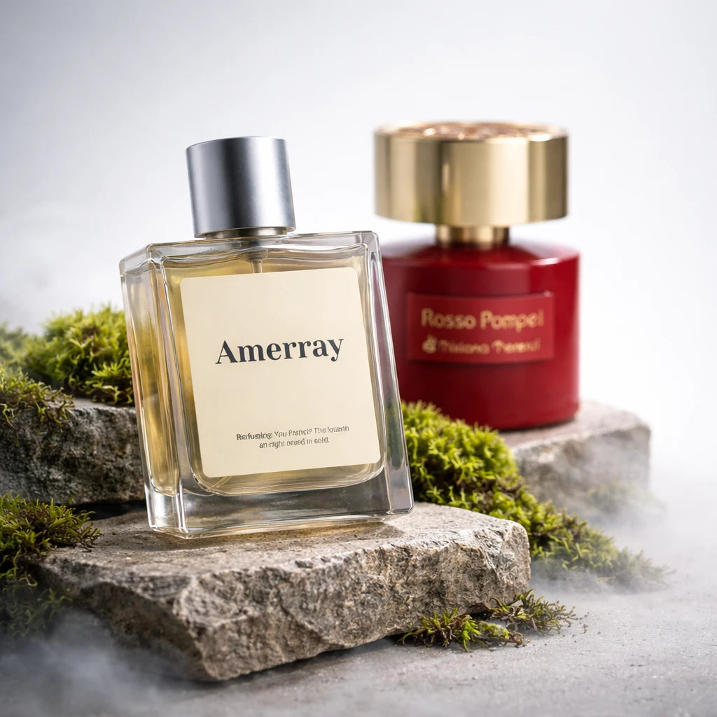 Flacon du parfum AMERRAY Inspired By Rosso Pompei, inspiration Tiziana Terenzi - Maroc
