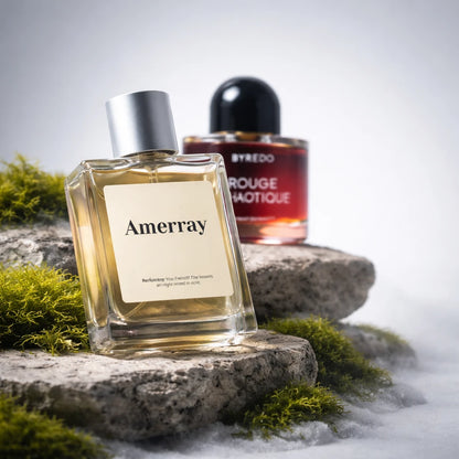 Flacon du parfum inspiré de Rouge Chaotique de Byredo – Amerray Maroc