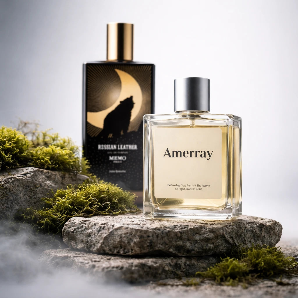 Flacon du parfum inspiré de Russian Leather de Memo Paris – Amerray Maroc