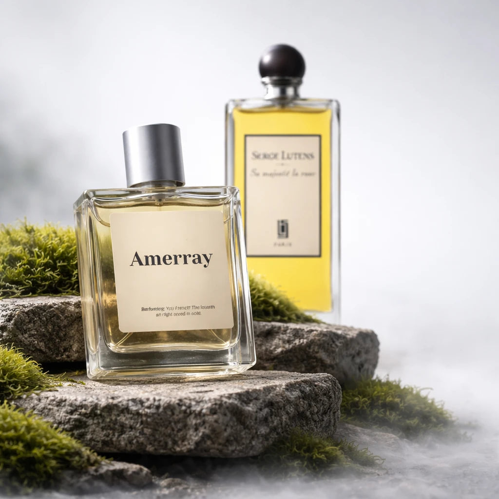 Flacon du parfum inspiré de Sa Majeste la Rose de Serge Lutens – Amerray Maroc