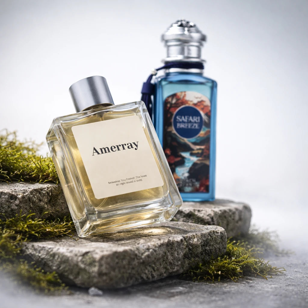 Bouteille du parfum AMERRAY Inspired By Safari Breeze, inspiré de French Avenue - Maroc