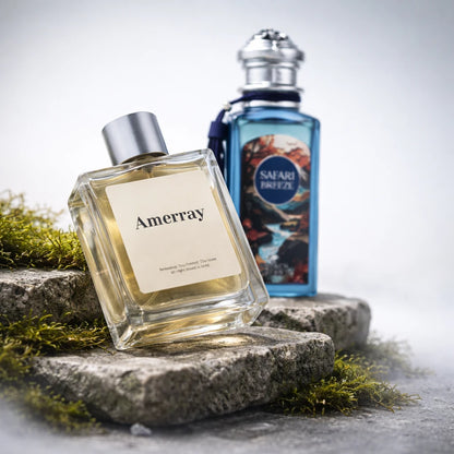 Bouteille du parfum AMERRAY Inspired By Safari Breeze, inspiré de French Avenue - Maroc