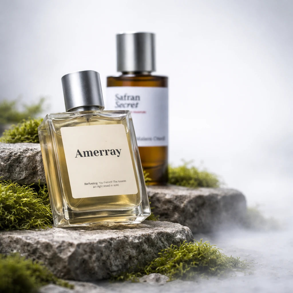 Flacon du parfum inspiré de Safran Secret de Maison Crivelli – Amerray Maroc