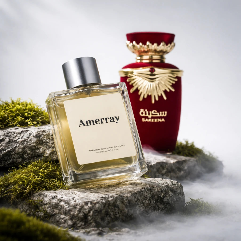 Flacon du parfum AMERRAY Inspired By Sakeena, inspiration Lattafa Perfumes - Maroc