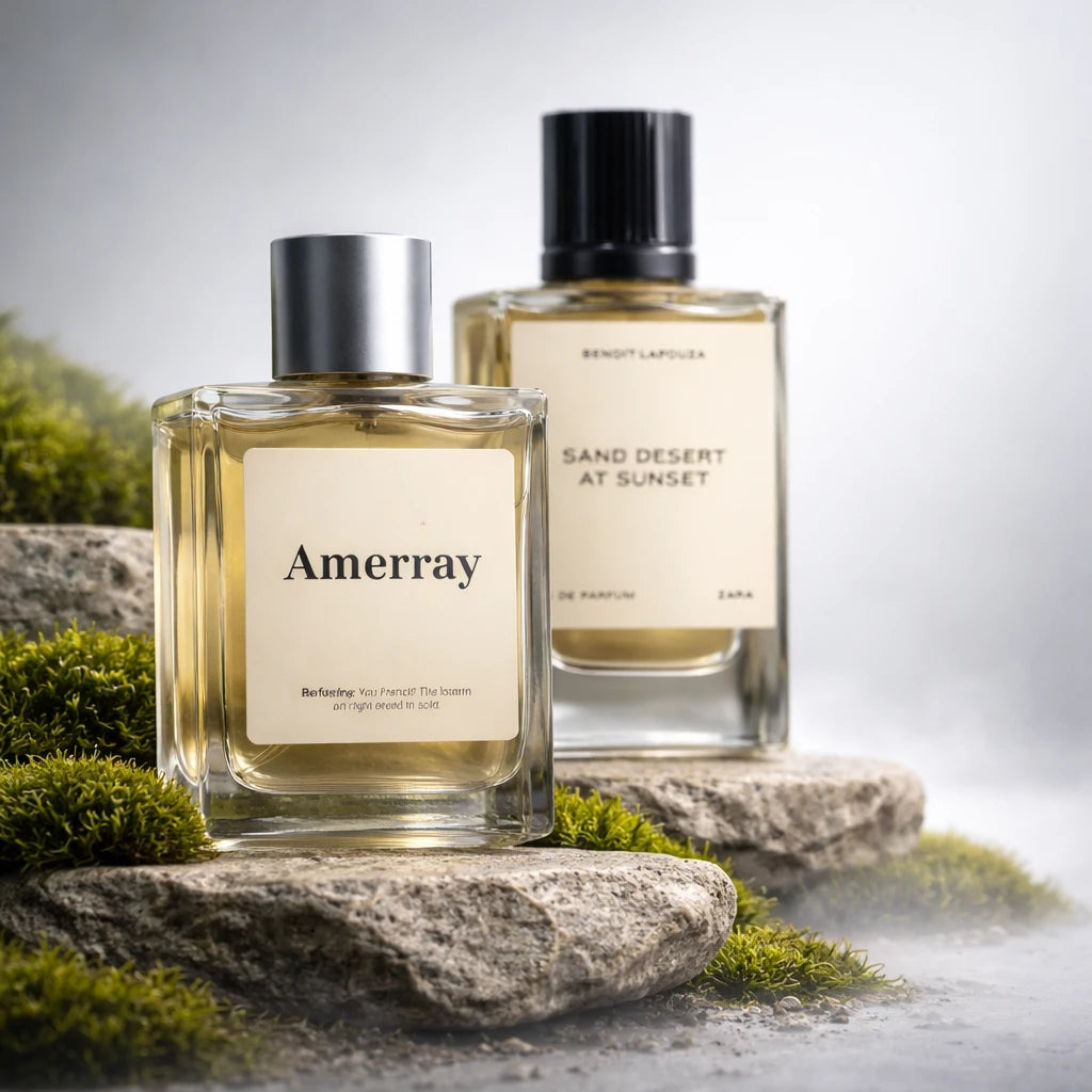 Flacon du parfum inspiré de Sand Desert At Sunset de Zara – Amerray Maroc