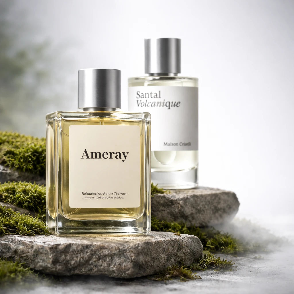 Flacon du parfum inspiré de Santal Volcanique de Maison Crivelli – Amerray Maroc