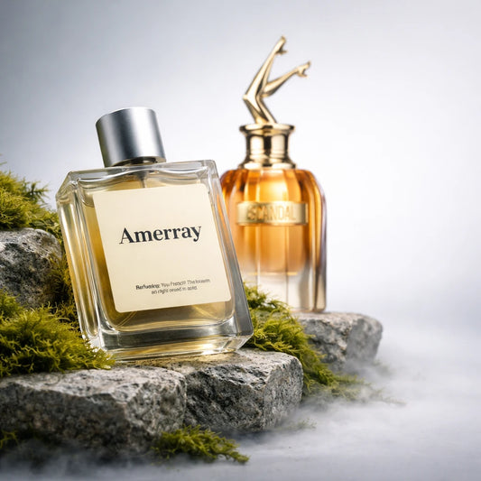 Flacon du parfum AMERRAY Inspired By Scandal Absolu, inspiration Jean Paul Gaultier - Maroc