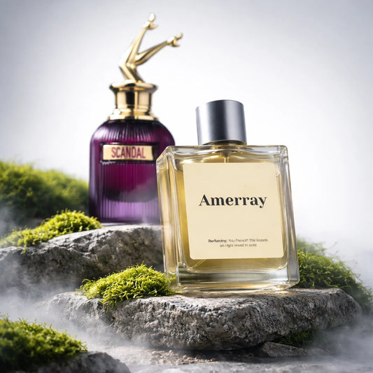 Parfum Inspired By Scandal Intense de la maison AMERRAY, inspiration Jean Paul Gaultier - Maroc