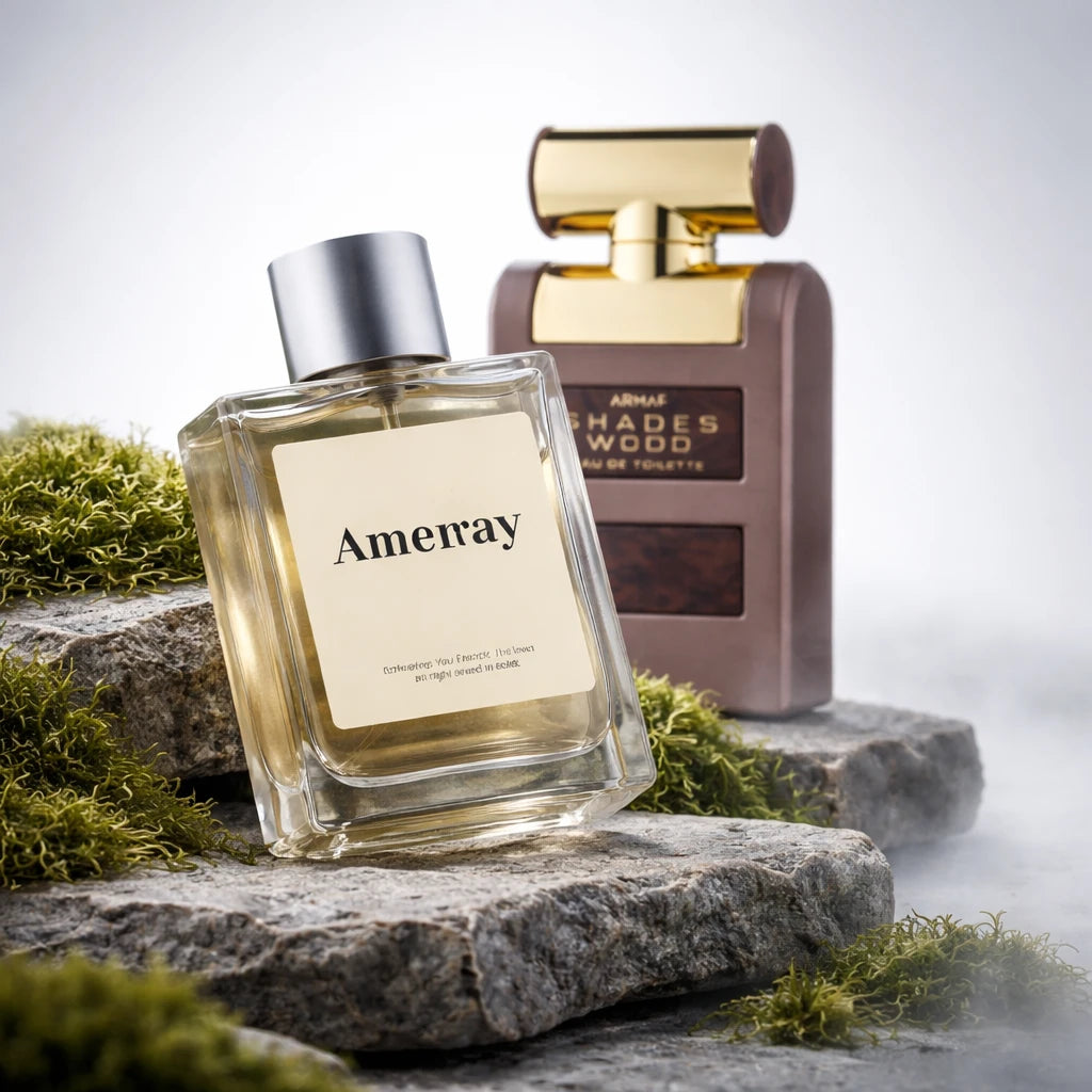 Flacon du parfum inspiré de Shades Wood de Armaf – Amerray Maroc