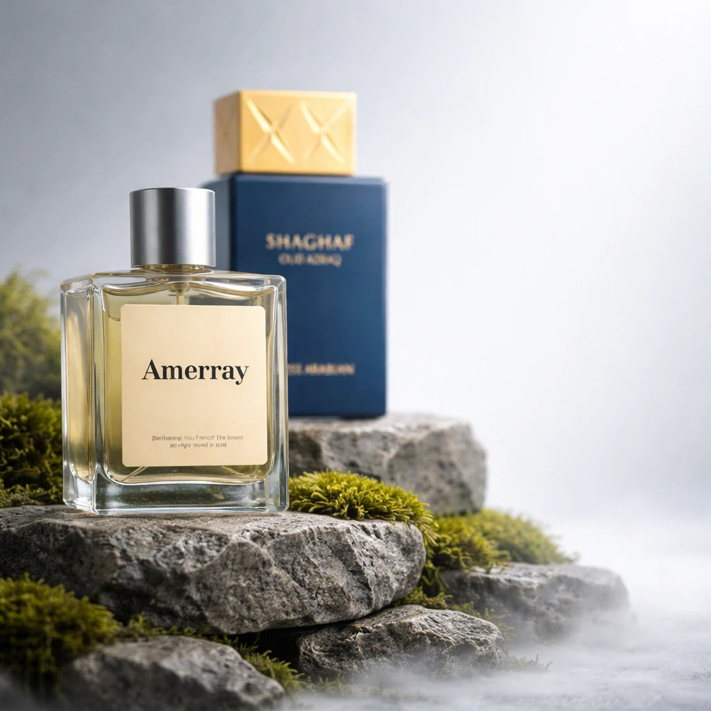Flacon du parfum inspiré de Shaghaf Oud Azraq de Swiss Arabian – Amerray Maroc