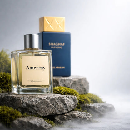 Flacon du parfum inspiré de Shaghaf Oud Azraq de Swiss Arabian – Amerray Maroc