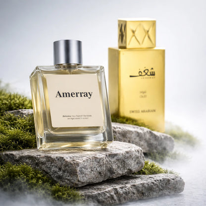 Flacon du parfum inspiré de Shaghaf Oud de Swiss Arabian – Amerray Maroc