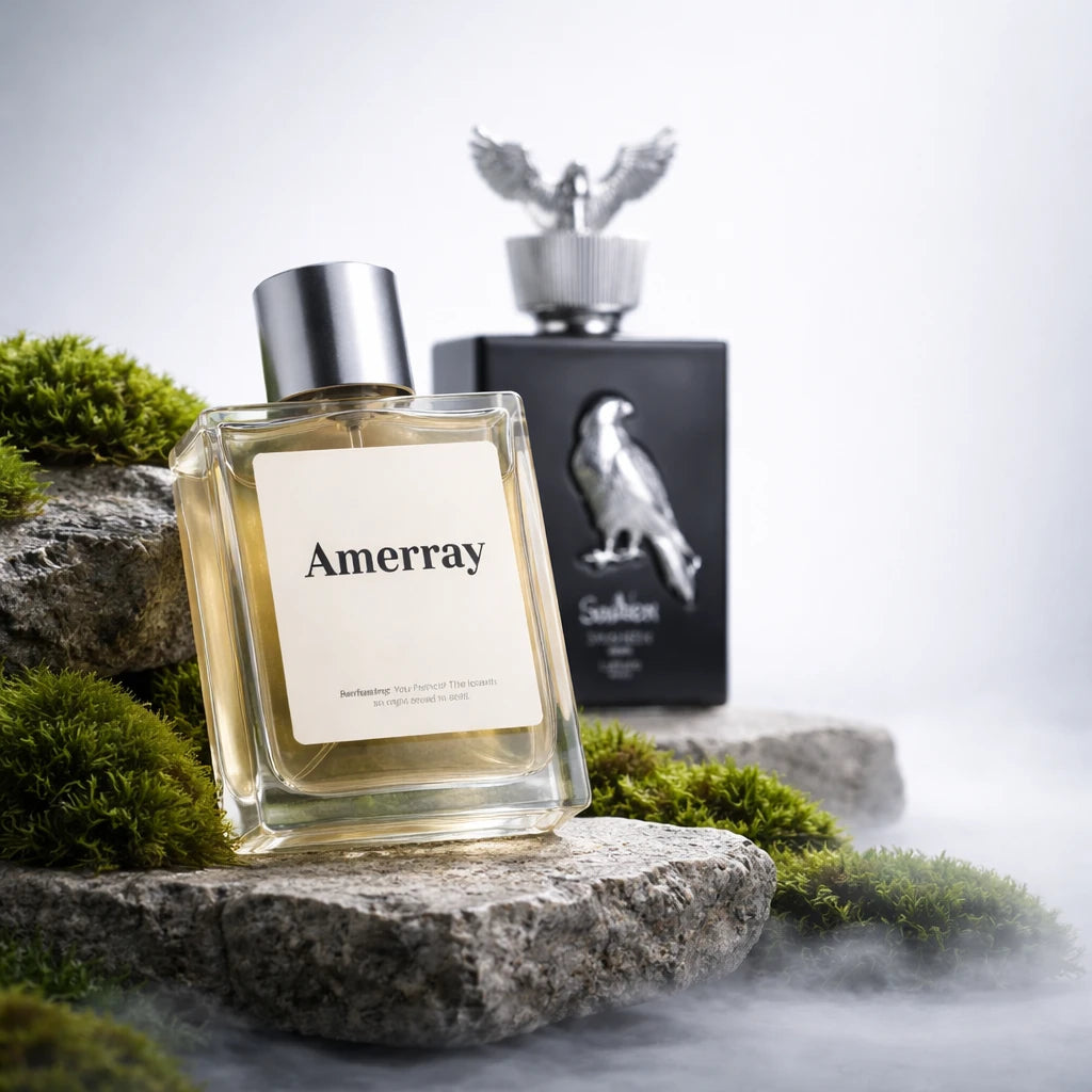 Flacon du parfum inspiré de Shaheen Silver de Lattafa Perfumes – Amerray Maroc