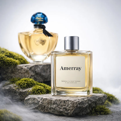 Bouteille du parfum AMERRAY Inspired By Shalimar Millésime Jasmin, inspiré de Guerlain - Maroc