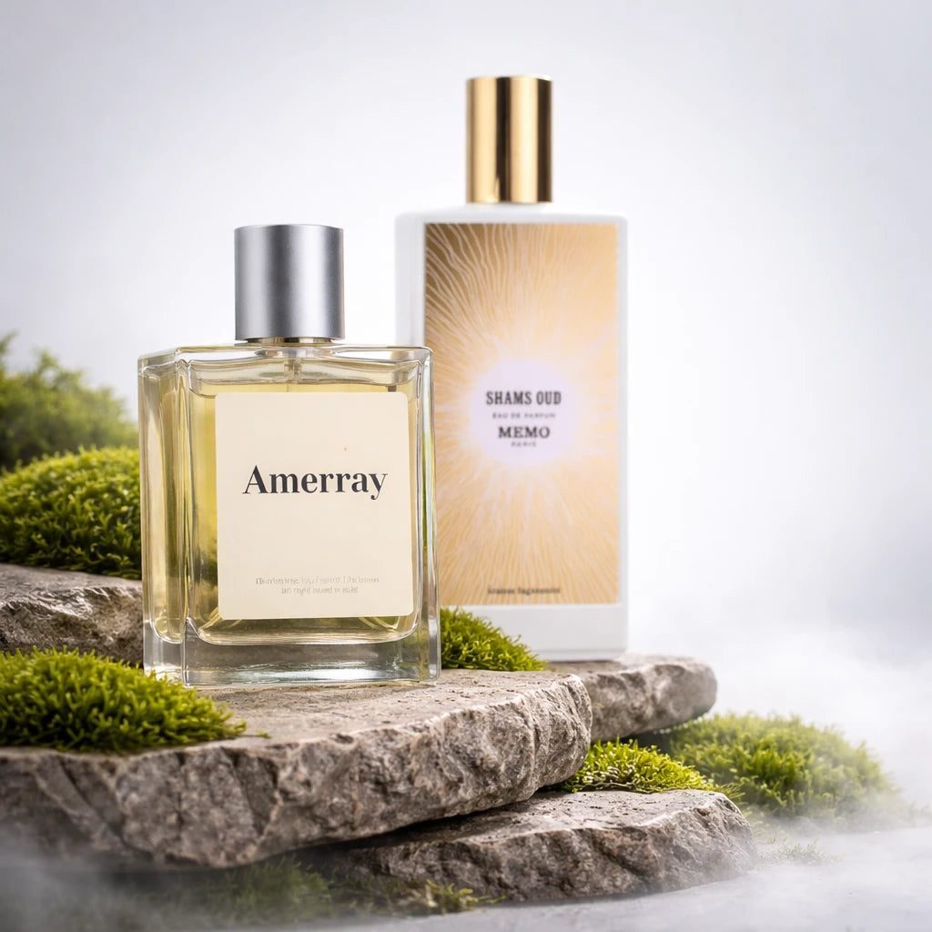Flacon du parfum inspiré de Shams Oud de Memo Paris – Amerray Maroc