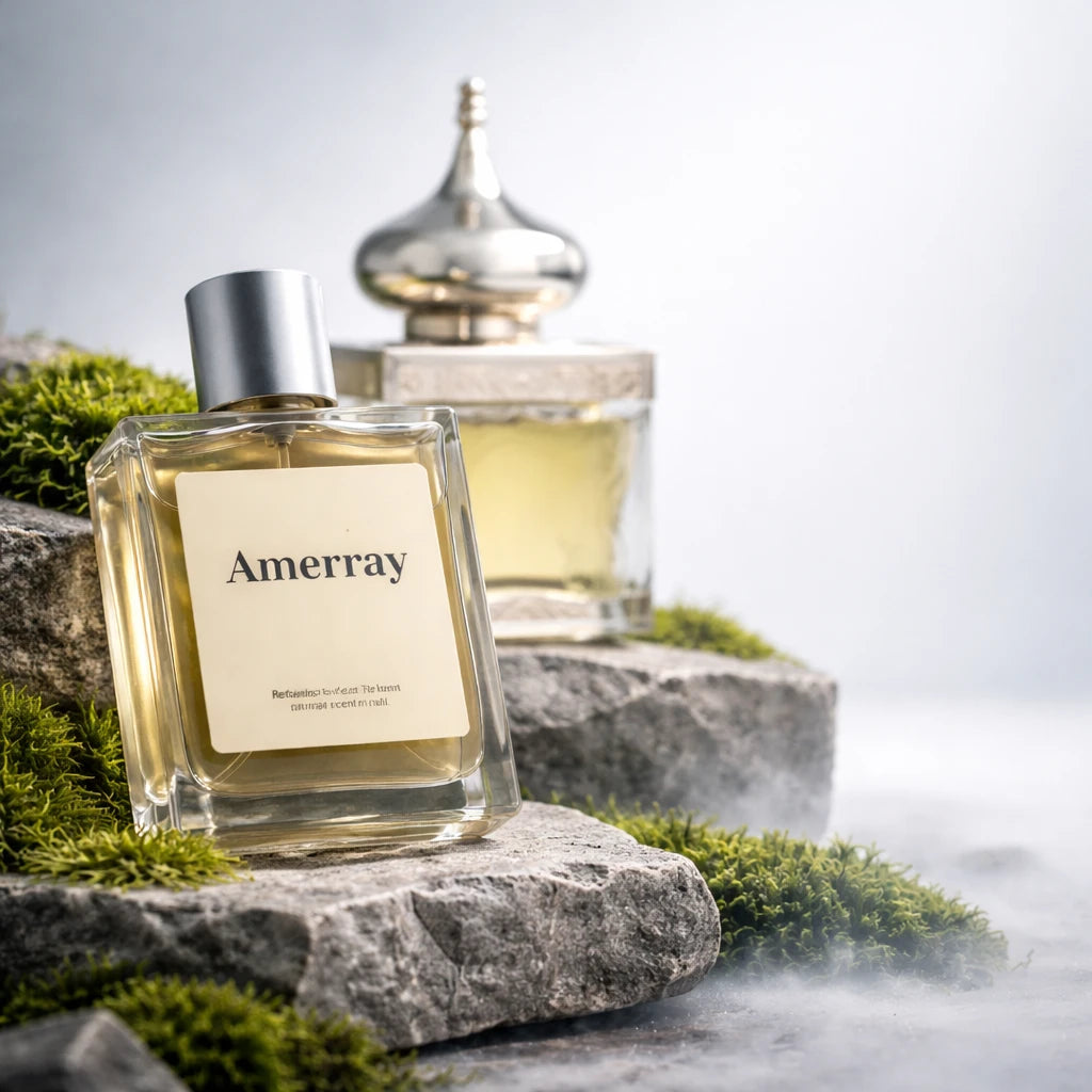Flacon du parfum inspiré de Silver Cristal de Amouage – Amerray Maroc