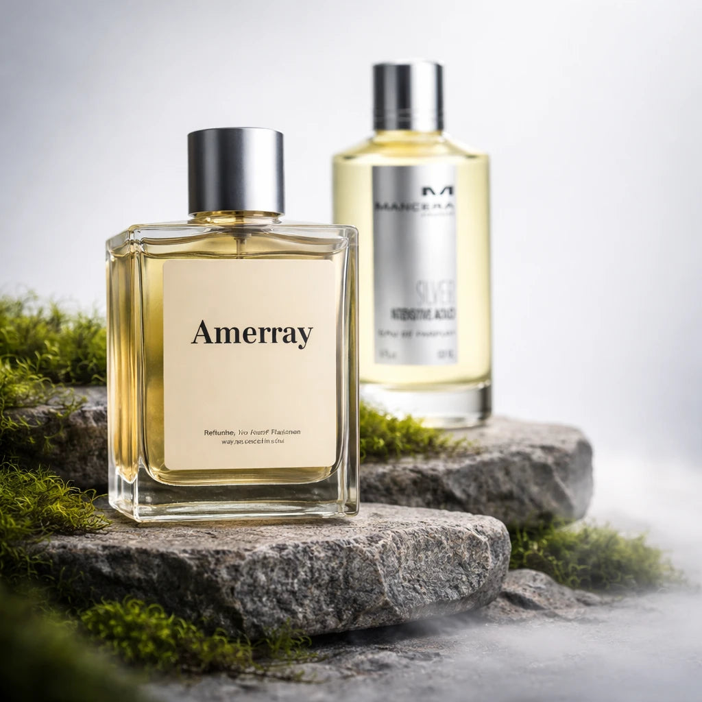 Flacon du parfum inspiré de Silver Intensive Aoud de Mancera – Amerray Maroc