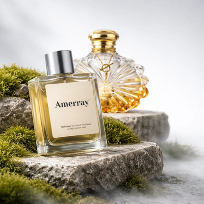 Flacon du parfum inspiré de Soleil Vibrant de Lalique – Amerray Maroc