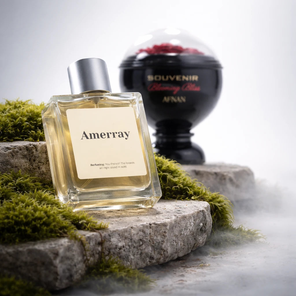 Flacon du parfum inspiré de Souvenir Blooming Bliss de Afnan – Amerray Maroc