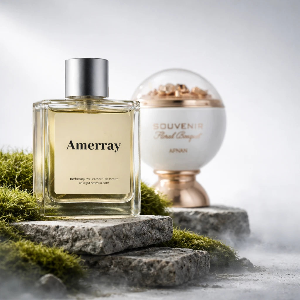 Flacon du parfum inspiré de Souvenir Floral Bouquet de Afnan – Amerray Maroc