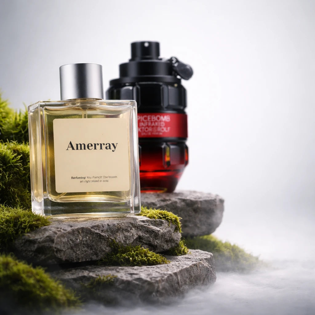 Flacon du parfum inspiré de Spicebomb Infrared Eau de Parfum de Viktor&Rolf – Amerray Maroc