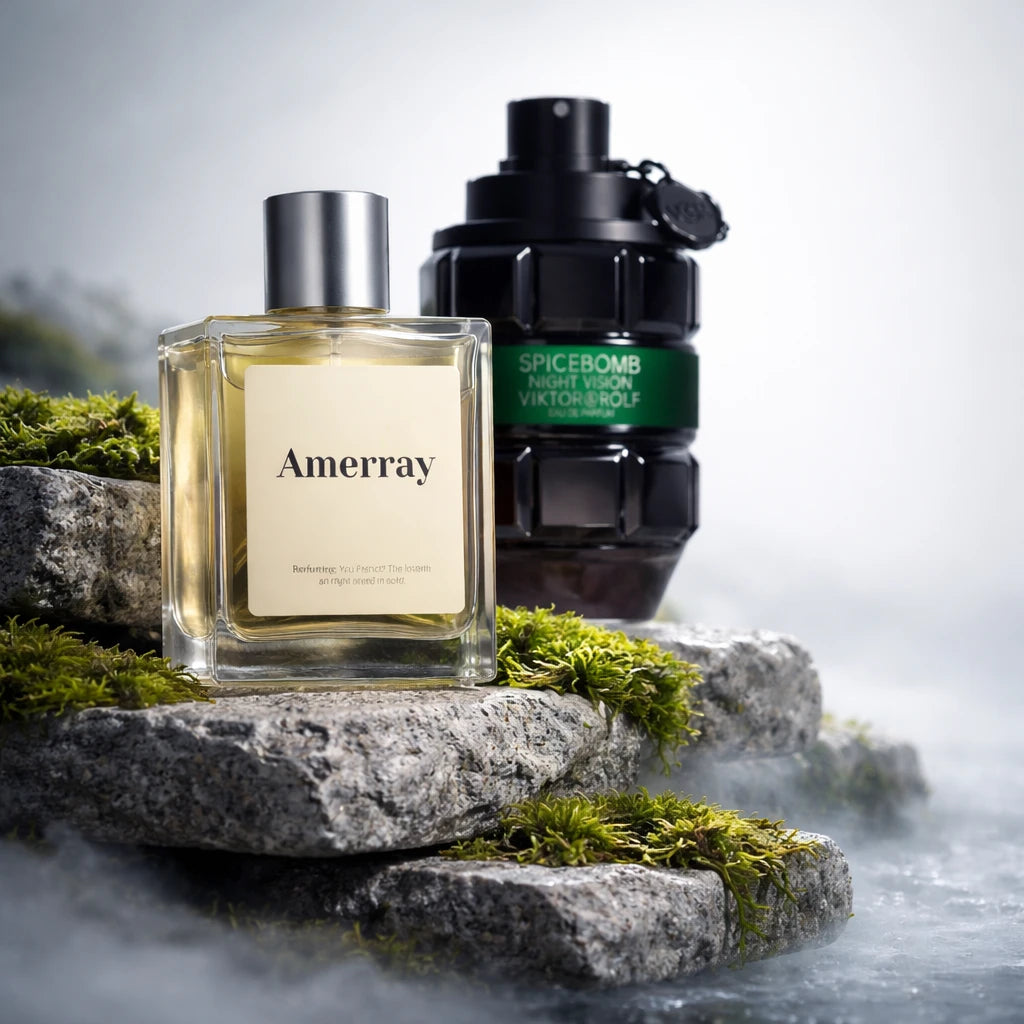 Flacon du parfum inspiré de Spicebomb Night Vision Eau de Parfum de Viktor&Rolf – Amerray Maroc