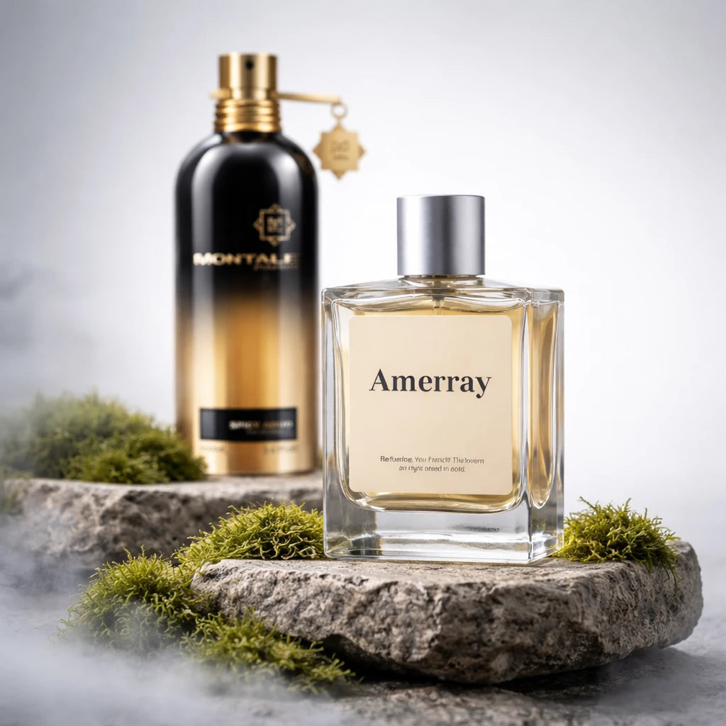 Flacon du parfum inspiré de Spicy Aoud de Montale – Amerray Maroc