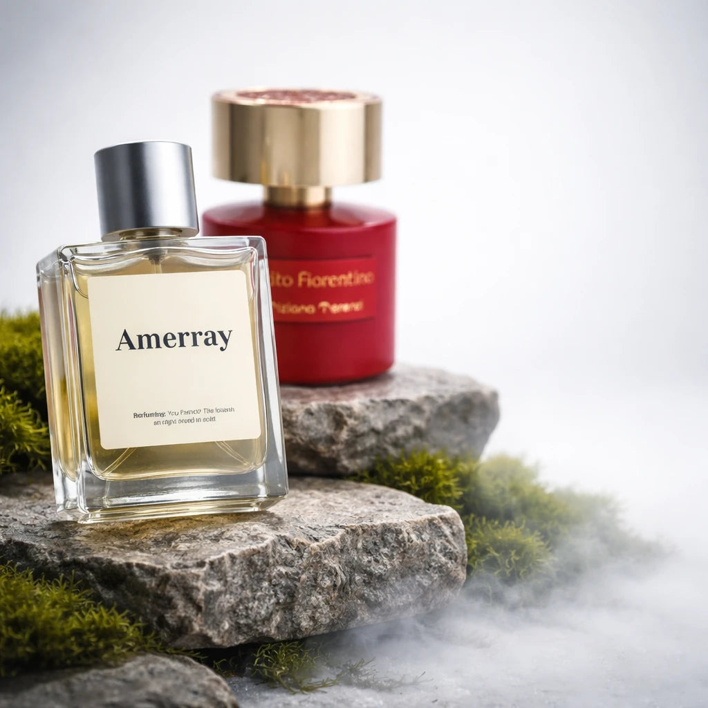 Bouteille du parfum AMERRAY Inspired By Spirito Fiorentino, inspiré de Tiziana Terenzi - Maroc
