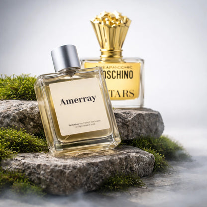 Bouteille du parfum AMERRAY Inspired By Stars, inspiré de Moschino - Maroc