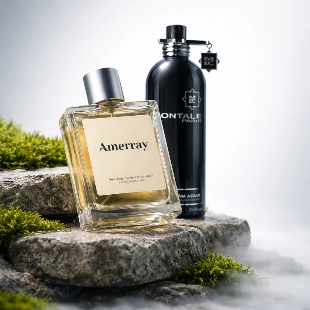 Flacon du parfum inspiré de Steam Aoud (Aoud Hoggar Mota) de Montale – Amerray Maroc