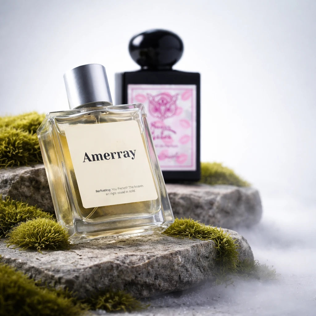 Bouteille du parfum AMERRAY Inspired By Sugar Kisses, inspiré de Lorenzo Pazzaglia - Maroc