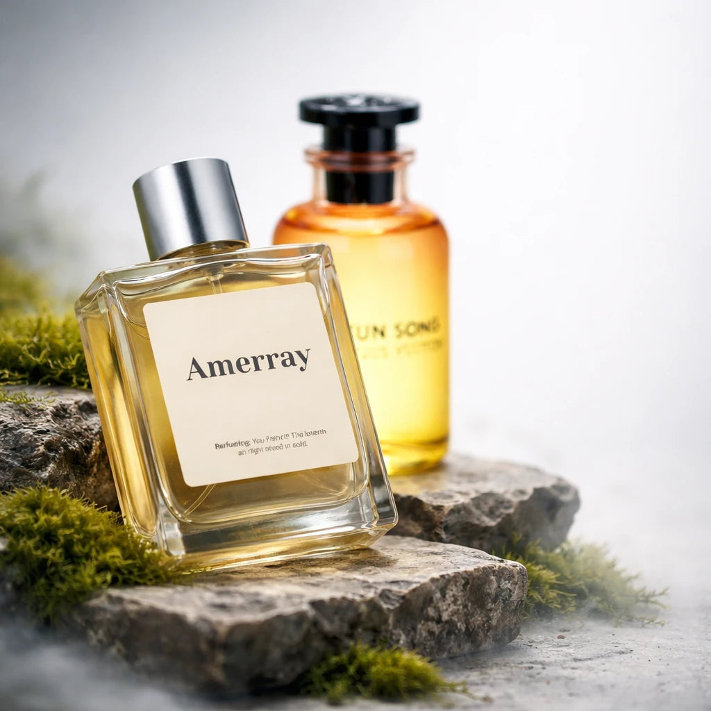 Flacon du parfum inspiré de Sun Song (2025) de Louis Vuitton – Amerray Maroc