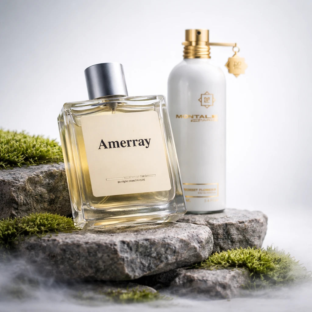Flacon du parfum inspiré de Sunset Flowers de Montale – Amerray Maroc