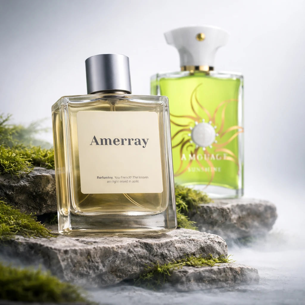Flacon du parfum inspiré de Sunshine Man de Amouage – Amerray Maroc