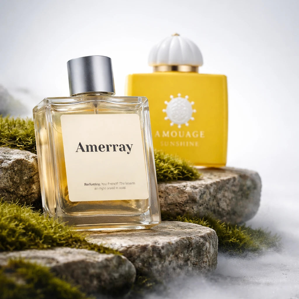 Flacon du parfum AMERRAY Inspired By Sunshine Woman, inspiration Amouage - Maroc