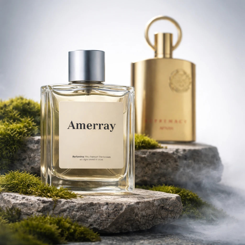 Flacon du parfum inspiré de Supremacy Gold de Afnan – Amerray Maroc