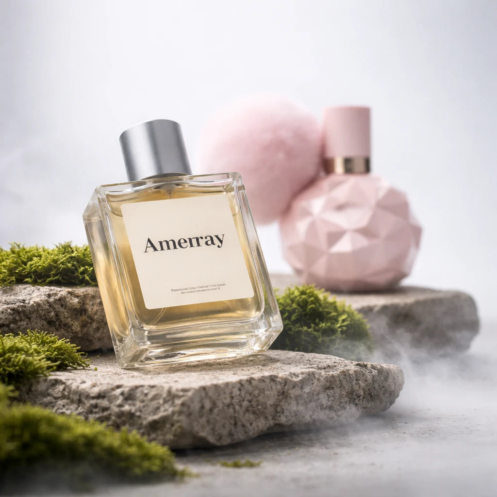 Bouteille du parfum AMERRAY Inspired By Sweet Like Candy, inspiré de Ariana Grande - Maroc