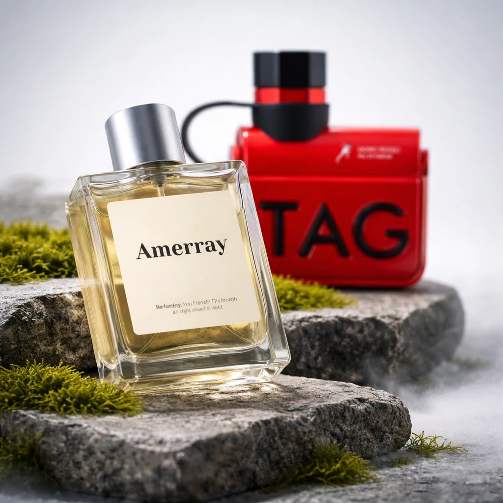 Flacon du parfum inspiré de Tag Him Uomo Rosso de Armaf – Amerray Maroc