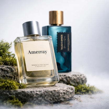Bouteille du parfum AMERRAY Inspired By Tales of Amber, inspiré de Goldfield & Banks Australia - Maroc