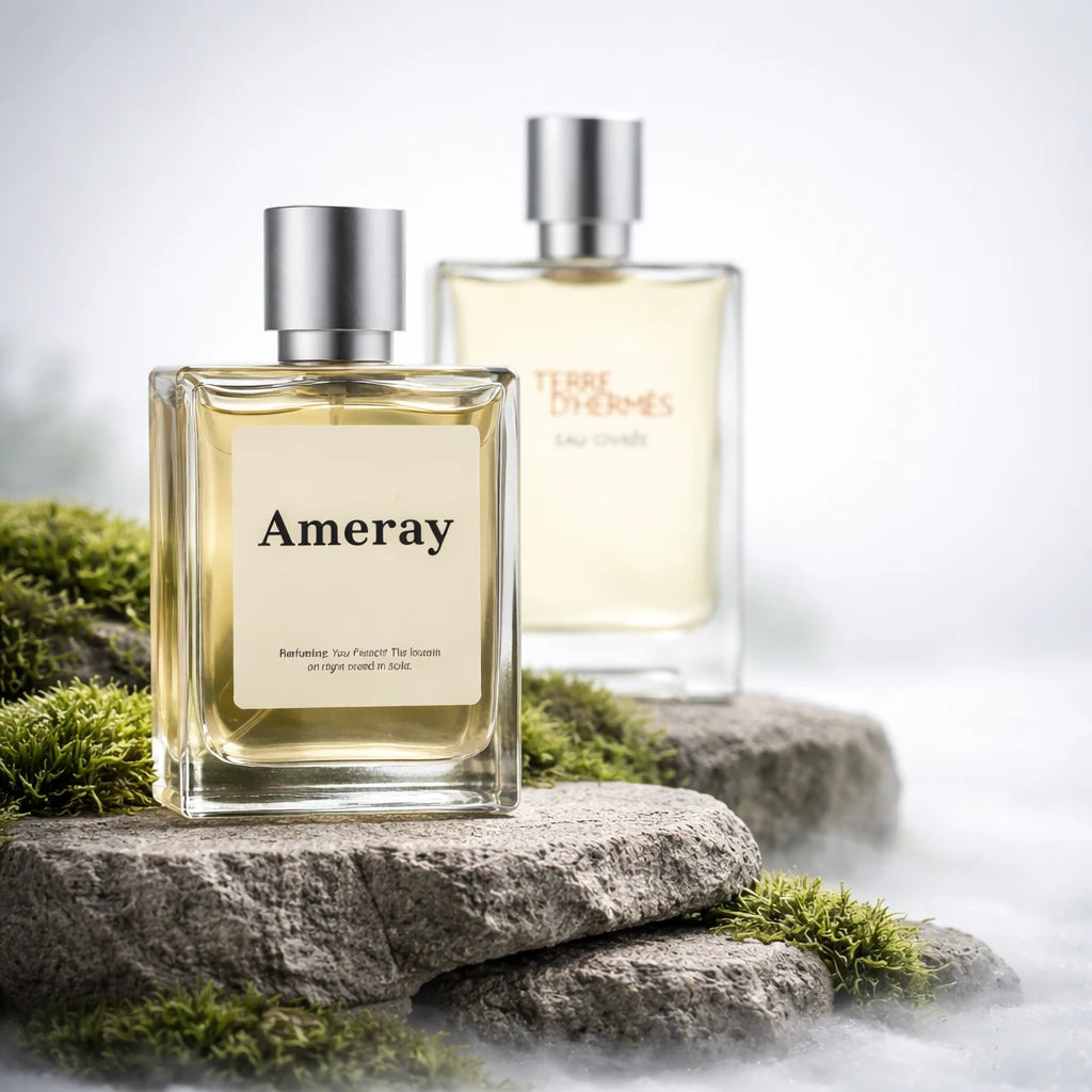 Parfum Inspired By Terre d'Hermès Eau Givree Hermès de la maison AMERRAY, inspiration Hermès - Maroc