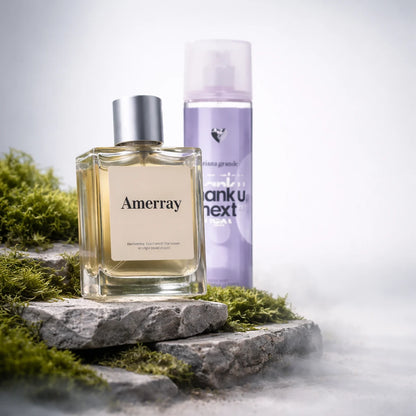 Flacon du parfum inspiré de Thank U Next 2.0 Body Mist de Ariana Grande – Amerray Maroc