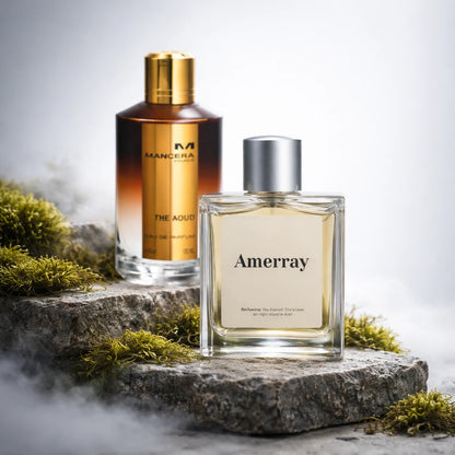 Flacon du parfum inspiré de The Aoud de Mancera – Amerray Maroc