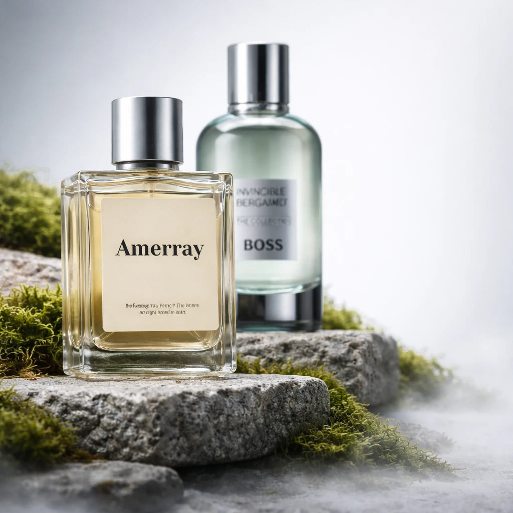 Parfum Inspired By The Collection Invincible Bergamot de la maison AMERRAY, inspiration Hugo Boss - Maroc