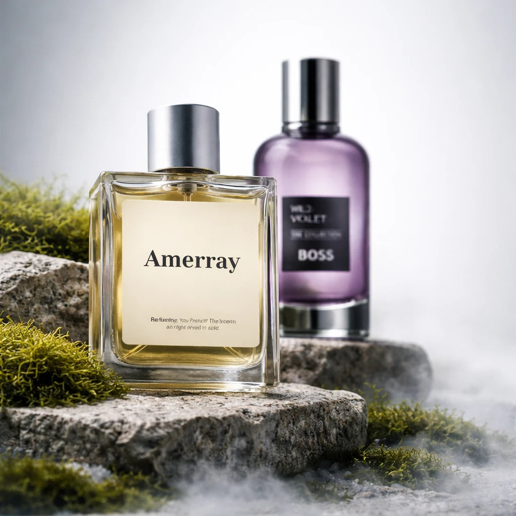 Parfum Inspired By The Collection Wild Violet de la maison AMERRAY, inspiration Hugo Boss - Maroc