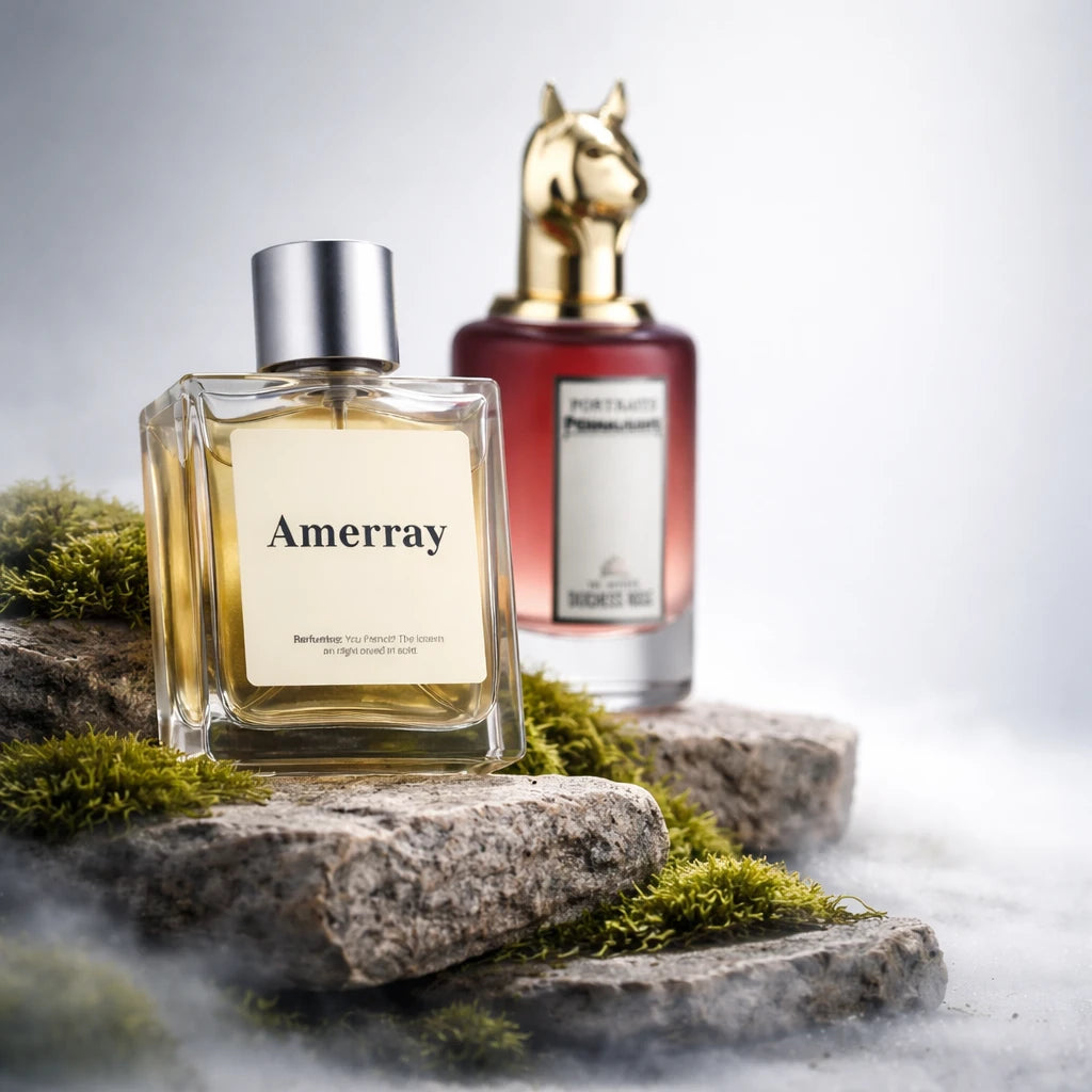 Flacon du parfum AMERRAY Inspired By The Coveted Duchess Rose, inspiration Penhaligon's - Maroc