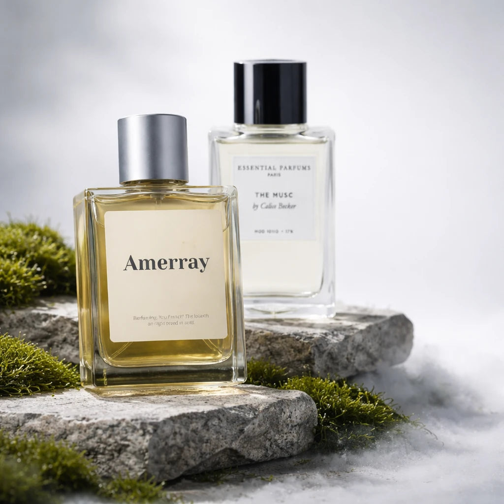 Flacon du parfum inspiré de The Musc Hair & Body Mist de Essential Parfums – Amerray Maroc